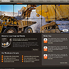 Website with production catalogue